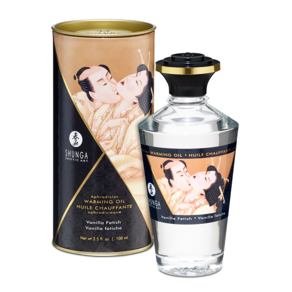 Huile chauffante vanille comestible 100ml 